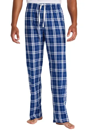 District Mens Flannel Plaid Lounge Pants - Deep Royal Blue  Buy new Clothing District