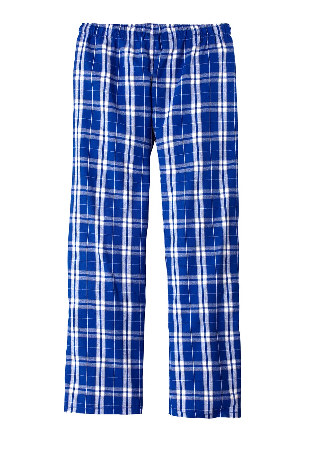District Mens Flannel Plaid Lounge Pants - Deep Royal Blue  Buy new Clothing District