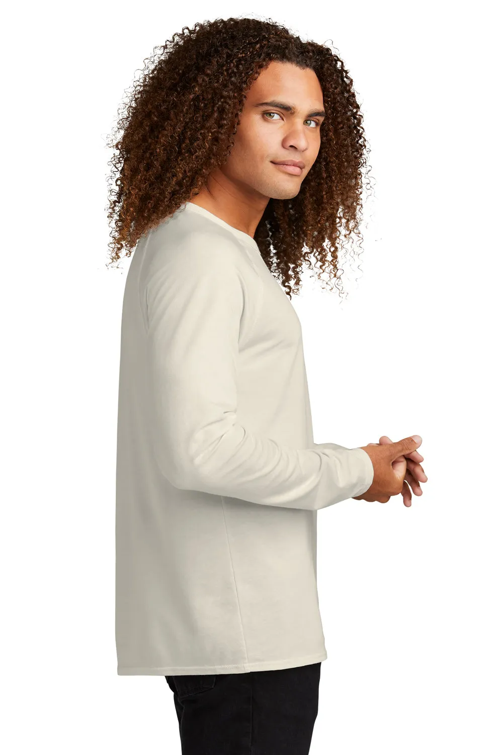 District Mens French Terry Crewneck Sweatshirt - Gardenia  Buy new Clothing District