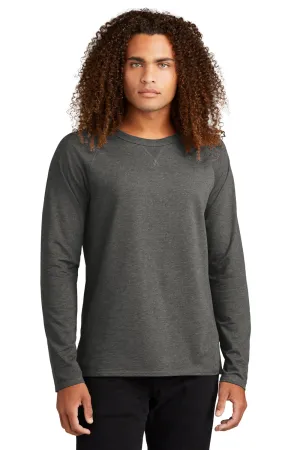 District Mens French Terry Crewneck Sweatshirt - Washed Coal Grey  Buy new Clothing District
