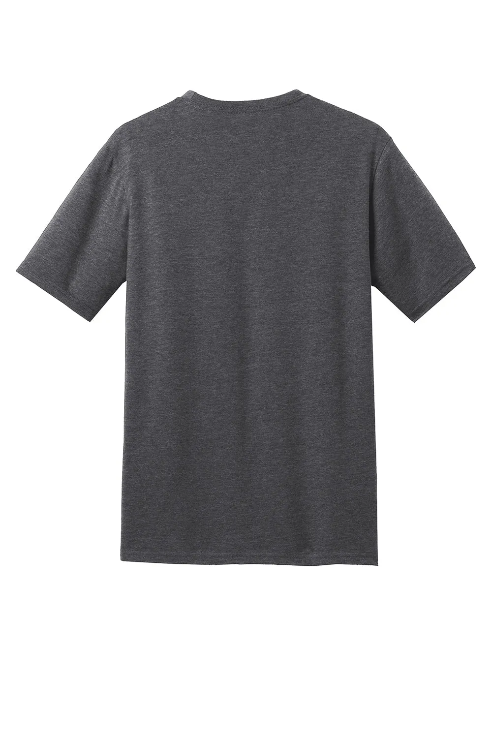 District Mens Perfect Blend Short Sleeve Crewneck T-Shirt - Heather Charcoal Grey  Buy new Clothing District