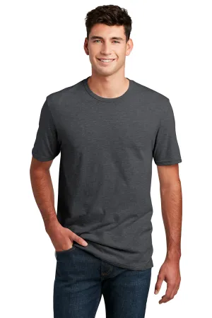 District Mens Perfect Blend Short Sleeve Crewneck T-Shirt - Heather Charcoal Grey  Buy new Clothing District