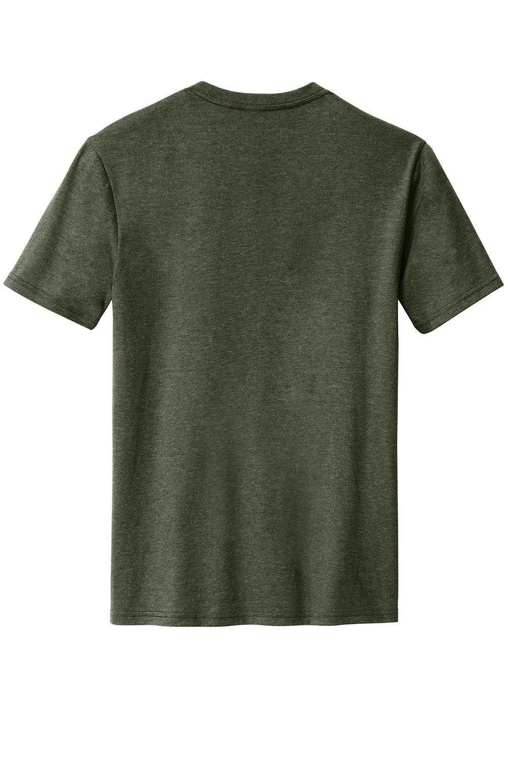 District Mens Perfect Blend Short Sleeve Crewneck T-Shirt - Heather Forest Green  Buy new Clothing District