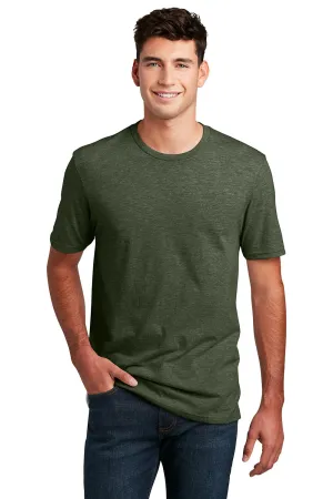 District Mens Perfect Blend Short Sleeve Crewneck T-Shirt - Heather Forest Green  Buy new Clothing District