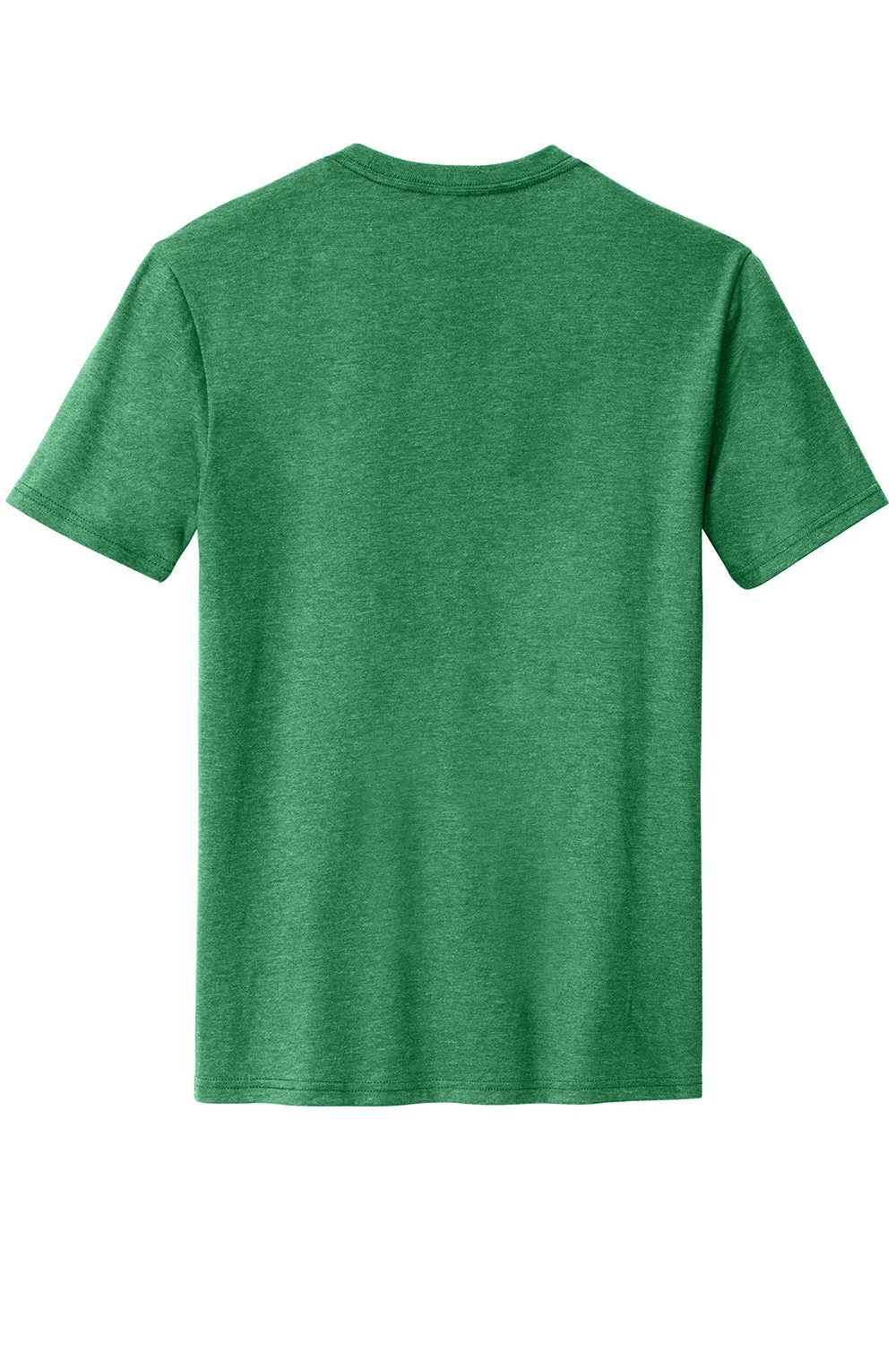 District Mens Perfect Blend Short Sleeve Crewneck T-Shirt - Heather Kelly Green  Buy new Clothing District