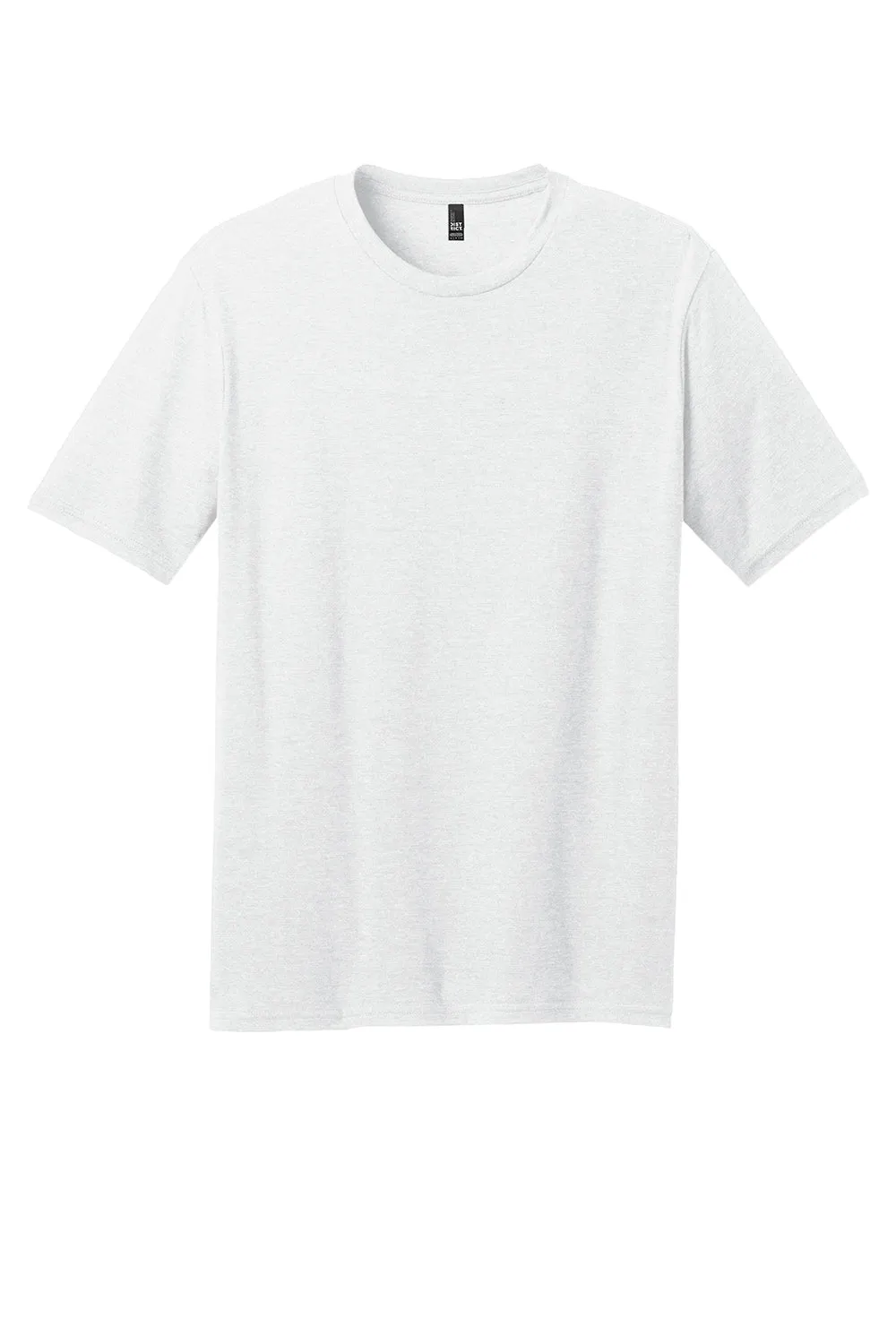 District Mens Perfect Blend Short Sleeve Crewneck T-Shirt - White  Buy new Clothing District