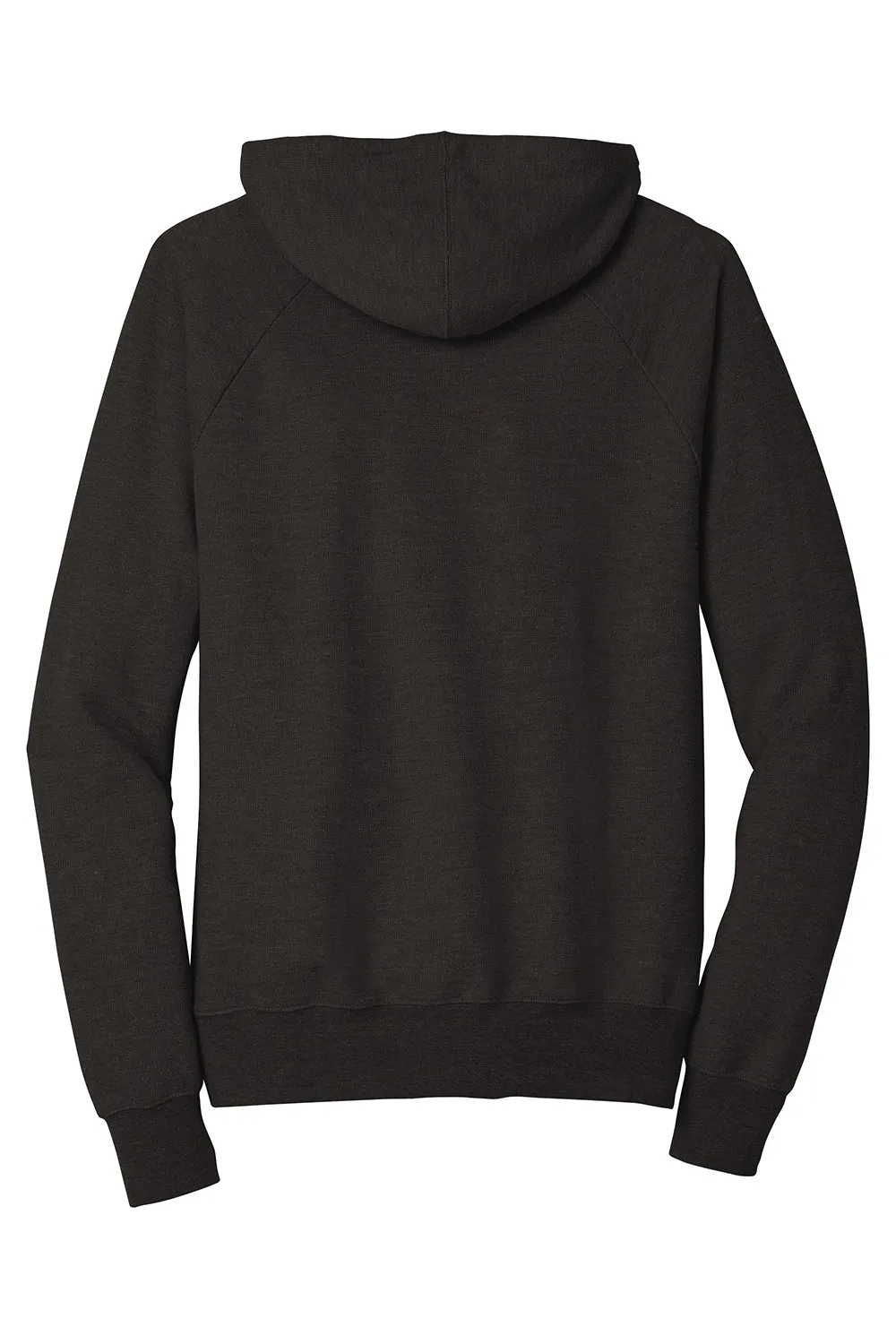 District Mens Perfect French Terry Hooded Sweatshirt Hoodie w/ Pouch Pocket - Black  Buy new Clothing District