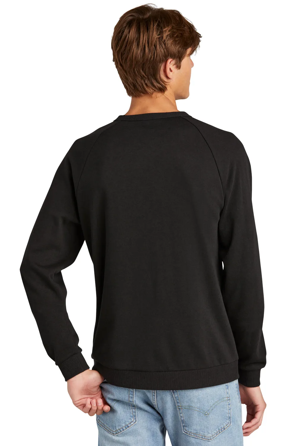 District Mens Perfect Tri Fleece Crewneck Sweatshirt - Black  Buy new Clothing District