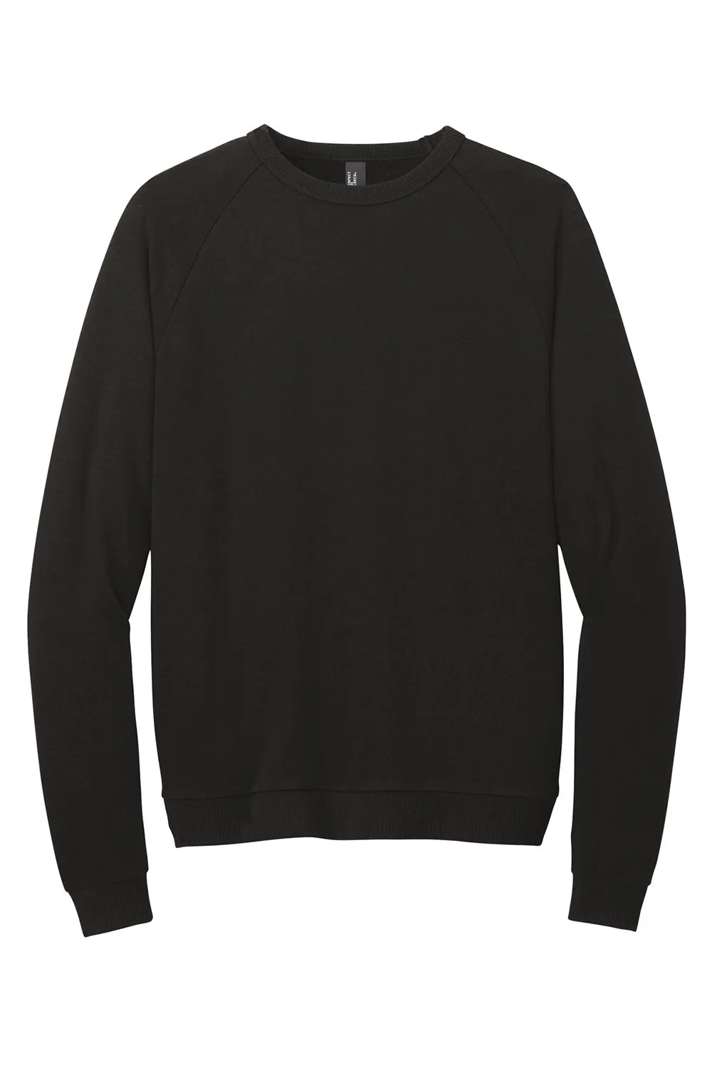 District Mens Perfect Tri Fleece Crewneck Sweatshirt - Black  Buy new Clothing District
