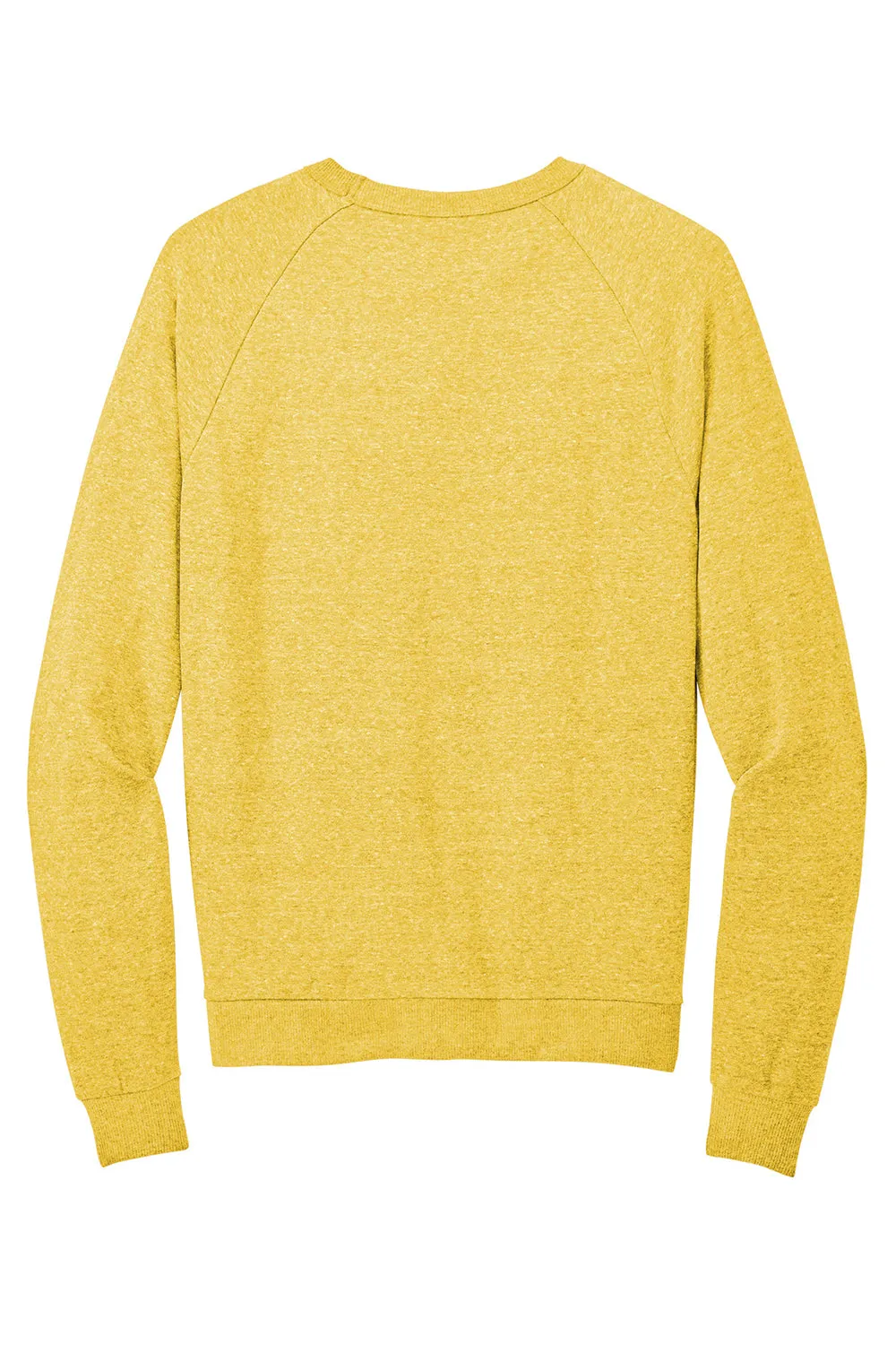 District Mens Perfect Tri Fleece Crewneck Sweatshirt - Heather Ochre Yellow  Buy new Clothing District
