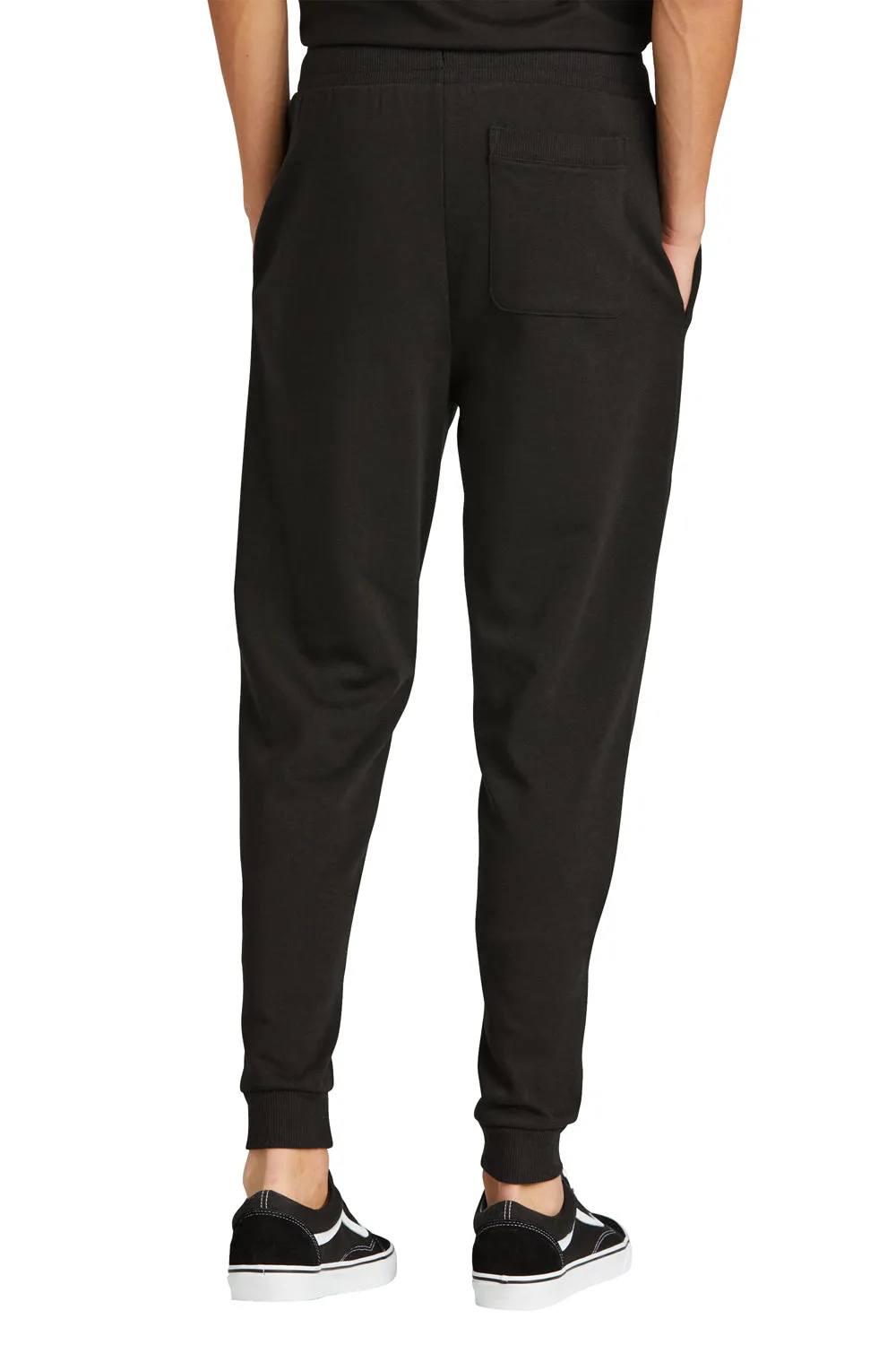 District Mens Perfect Tri Fleece Jogger Sweatpants w/ Pockets - Black  Buy new Clothing District