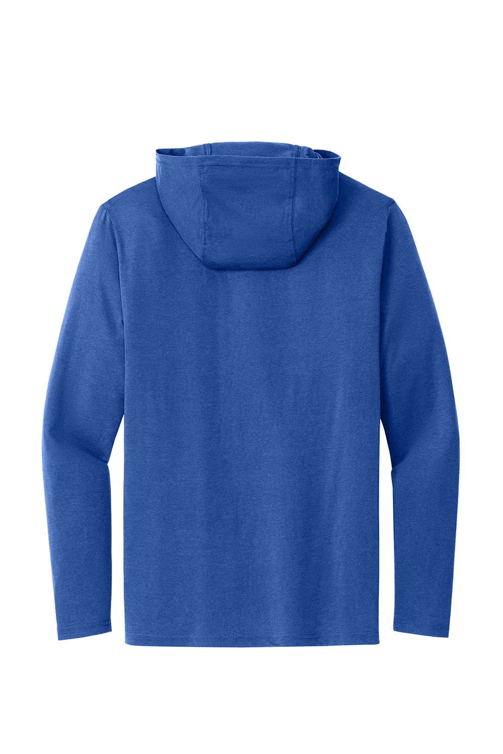 District Mens Perfect Tri Long Sleeve Hooded T-Shirt Hoodie - Deep Royal Blue  Buy new Clothing District