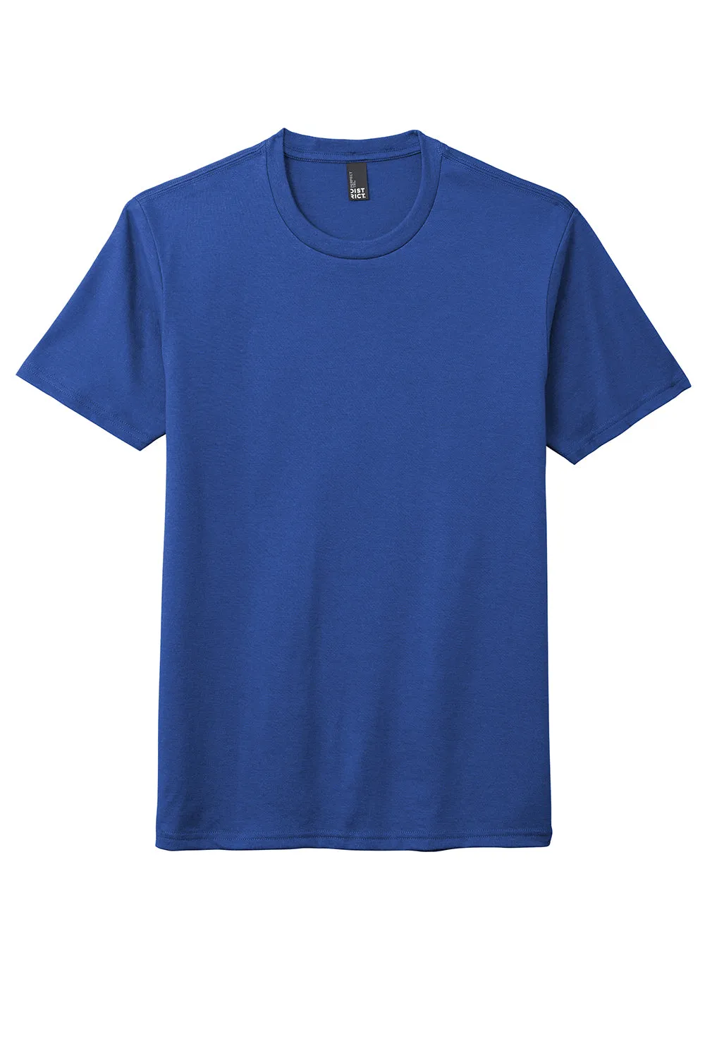 District Mens Perfect Tri Short Sleeve Crewneck T-Shirt - Deep Royal Blue  Buy new Clothing District