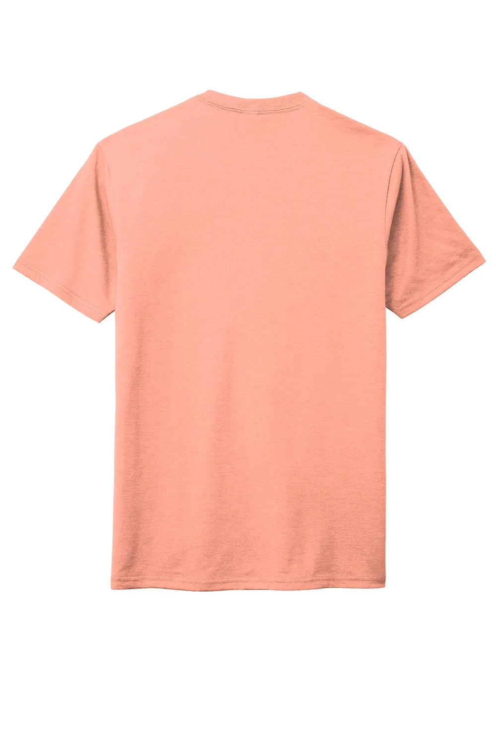 District Mens Perfect Tri Short Sleeve Crewneck T-Shirt - Heather Dusty Peach  Buy new Clothing District