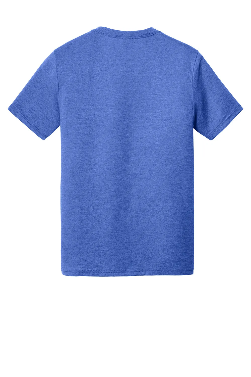 District Mens Perfect Tri Short Sleeve V-Neck T-Shirt - Royal Blue Frost  Buy new Clothing District