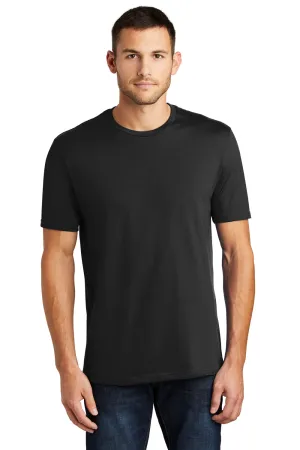 District Mens Perfect Weight Short Sleeve Crewneck T-Shirt - Jet Black  Buy new Clothing District