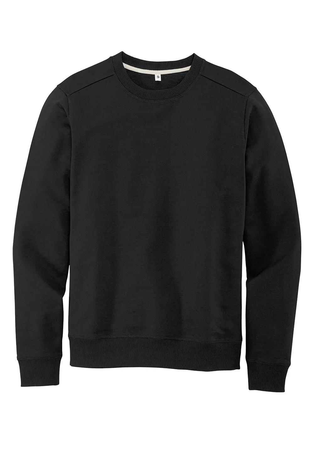 District Mens Re-Fleece Crewneck Sweatshirt - Black  Buy new Clothing District