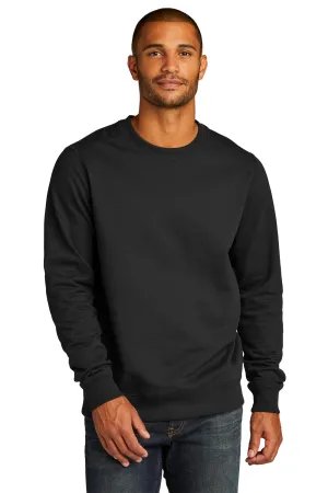 District Mens Re-Fleece Crewneck Sweatshirt - Black  Buy new Clothing District