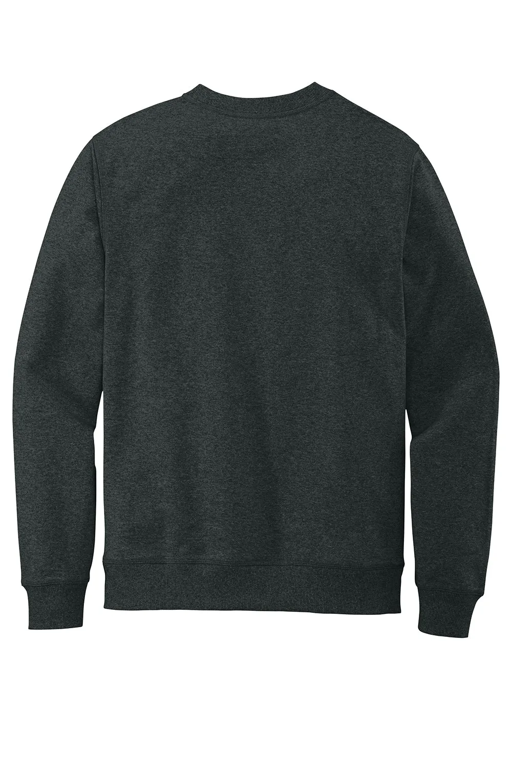 District Mens Re-Fleece Crewneck Sweatshirt - Heather Charcoal Grey  Buy new Clothing District