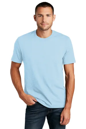 District Mens Re-Tee Short Sleeve Crewneck T-Shirt - Crystal Blue  Buy new Clothing District