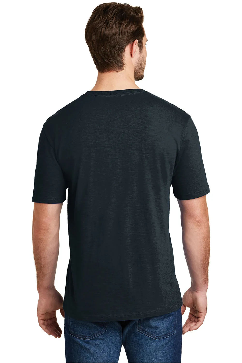 District Mens Super Slub Short Sleeve Crewneck T-Shirt - New Navy Blue - Closeout  Buy new Clothing District