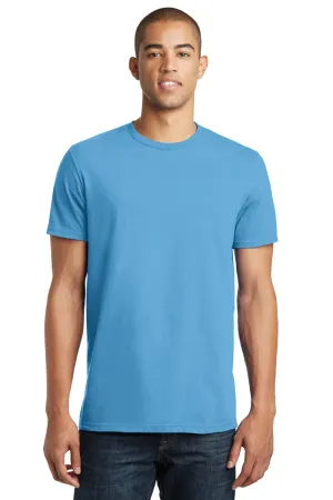 District Mens The Concert Short Sleeve Crewneck T-Shirt - Aquatic Blue  Buy new Clothing District