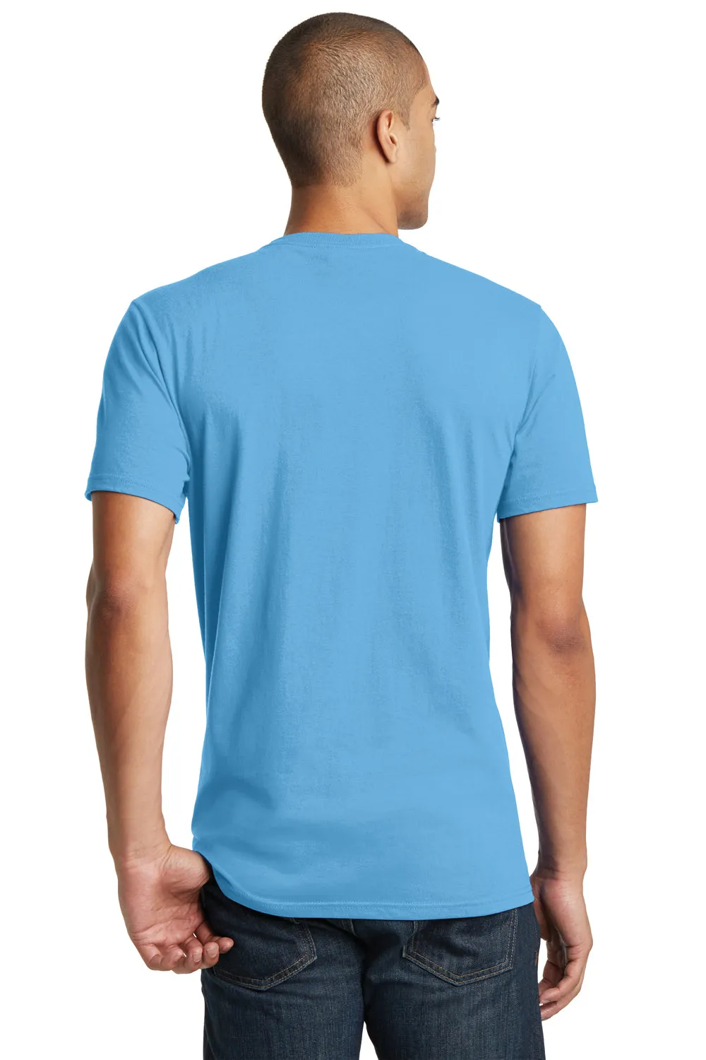 District Mens The Concert Short Sleeve Crewneck T-Shirt - Aquatic Blue  Buy new Clothing District