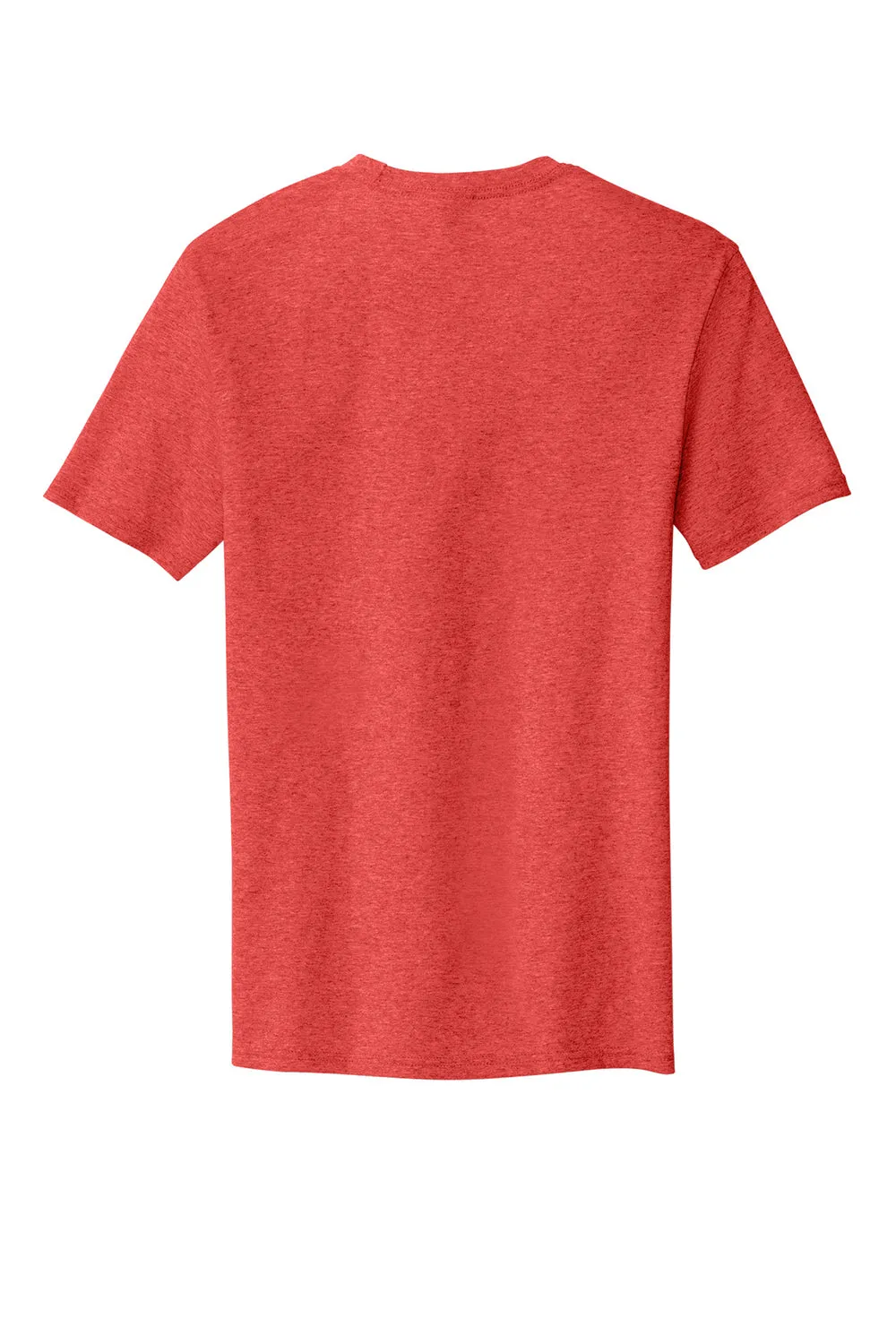 District Mens The Concert Short Sleeve Crewneck T-Shirt - Heather New Red  Buy new Clothing District