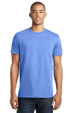 District Mens The Concert Short Sleeve Crewneck T-Shirt - Heather Royal Blue  Buy new Clothing District