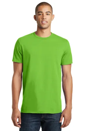 District Mens The Concert Short Sleeve Crewneck T-Shirt - Neon Green  Buy new Clothing District