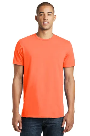 District Mens The Concert Short Sleeve Crewneck T-Shirt - Neon Orange  Buy new Clothing District