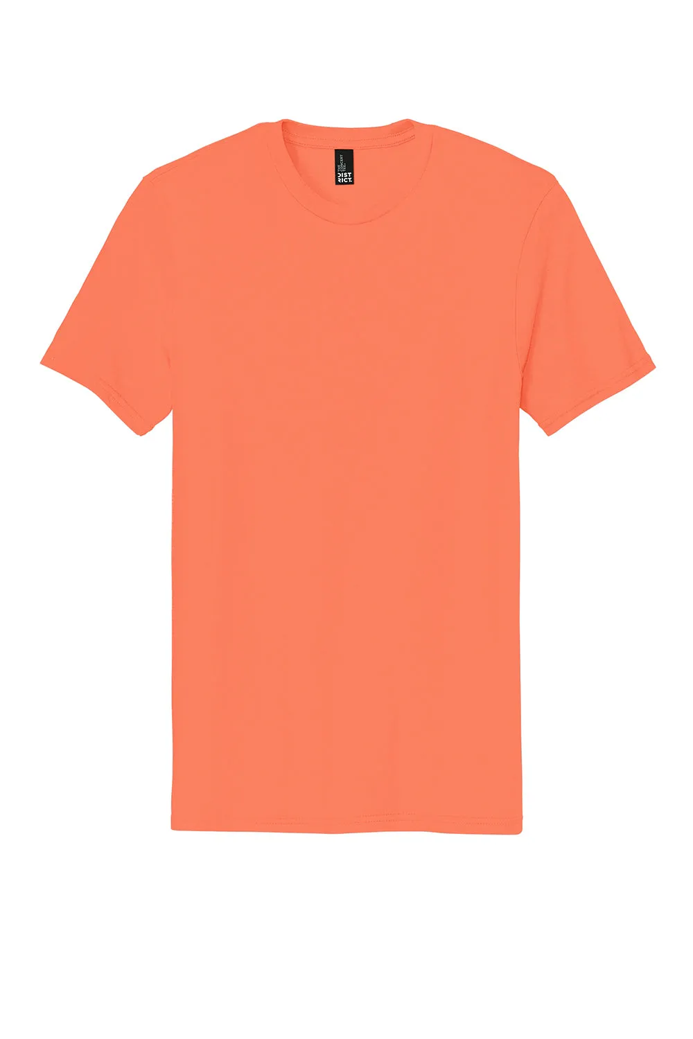 District Mens The Concert Short Sleeve Crewneck T-Shirt - Neon Orange  Buy new Clothing District