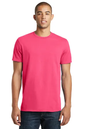 District Mens The Concert Short Sleeve Crewneck T-Shirt - Neon Pink  Buy new Clothing District