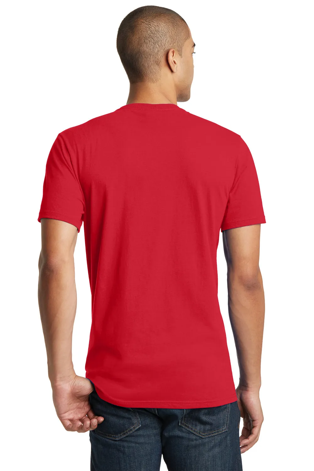 District Mens The Concert Short Sleeve Crewneck T-Shirt - New Red  Buy new Clothing District