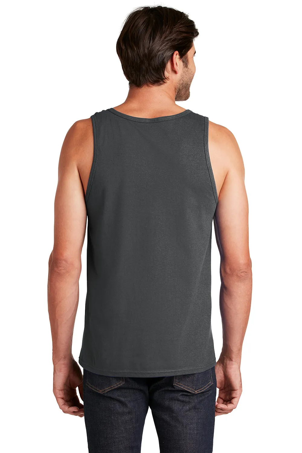 District Mens The Concert Tank Top - Charcoal Grey  Buy new Clothing District
