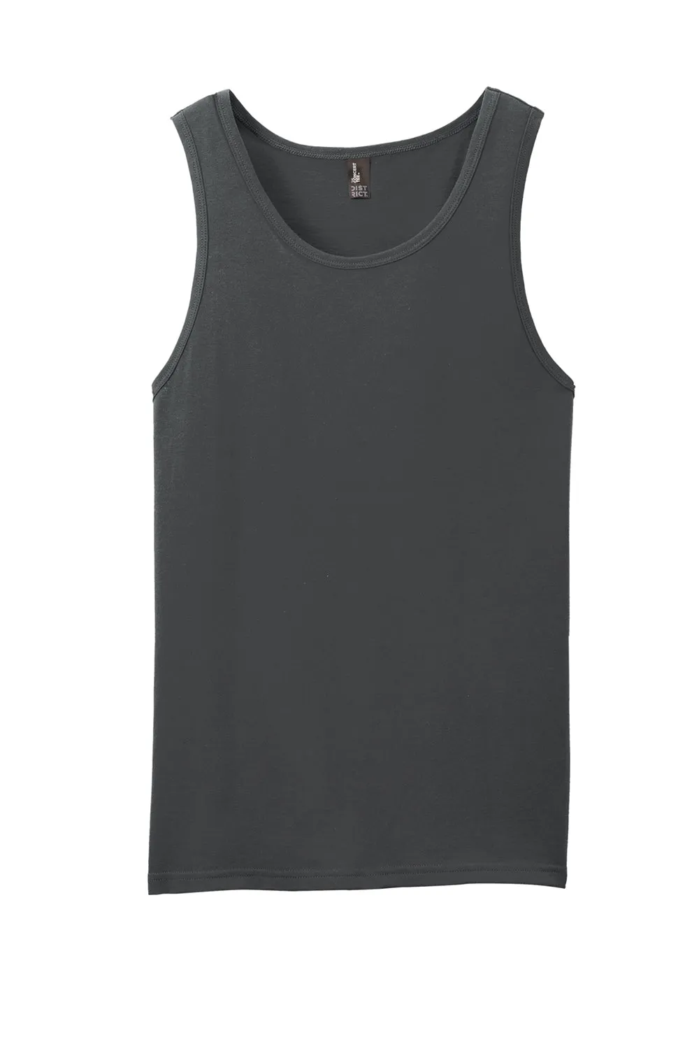 District Mens The Concert Tank Top - Charcoal Grey  Buy new Clothing District