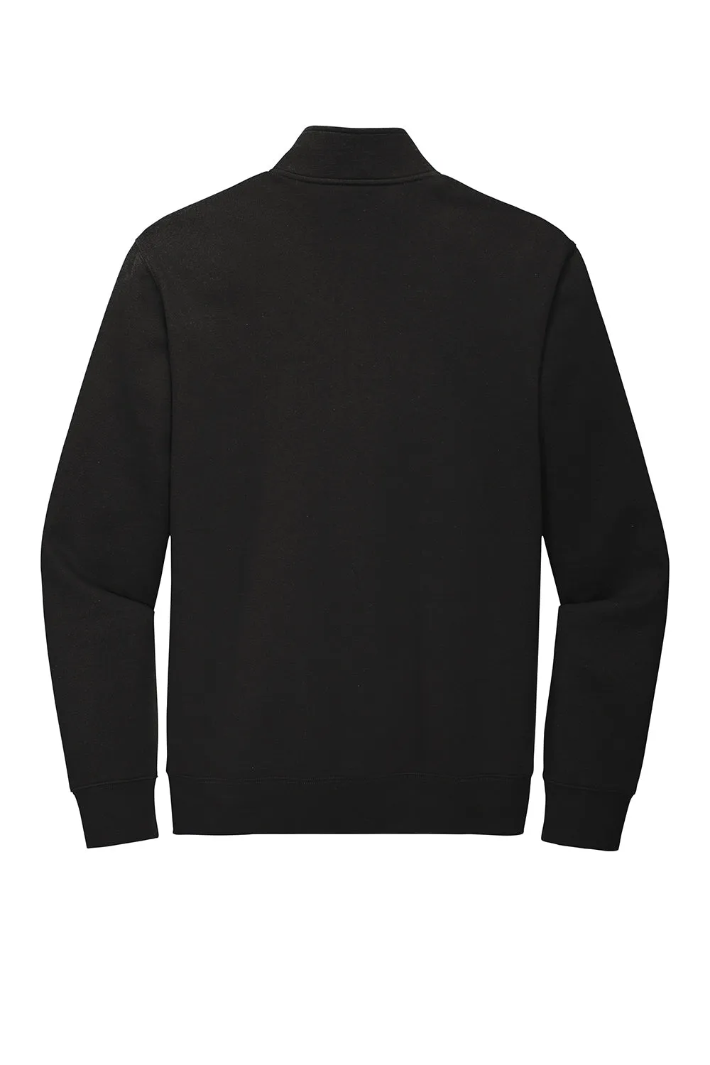 District Mens Very Important 1/4 Zip Sweatshirt w/ Pouch Pocket - Black  Buy new Clothing District