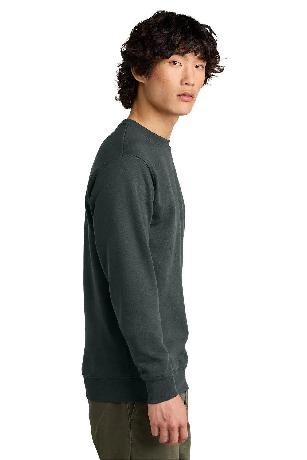 District Mens Very Important Fleece Crewneck Sweatshirt - Charcoal Grey  Buy new Clothing District