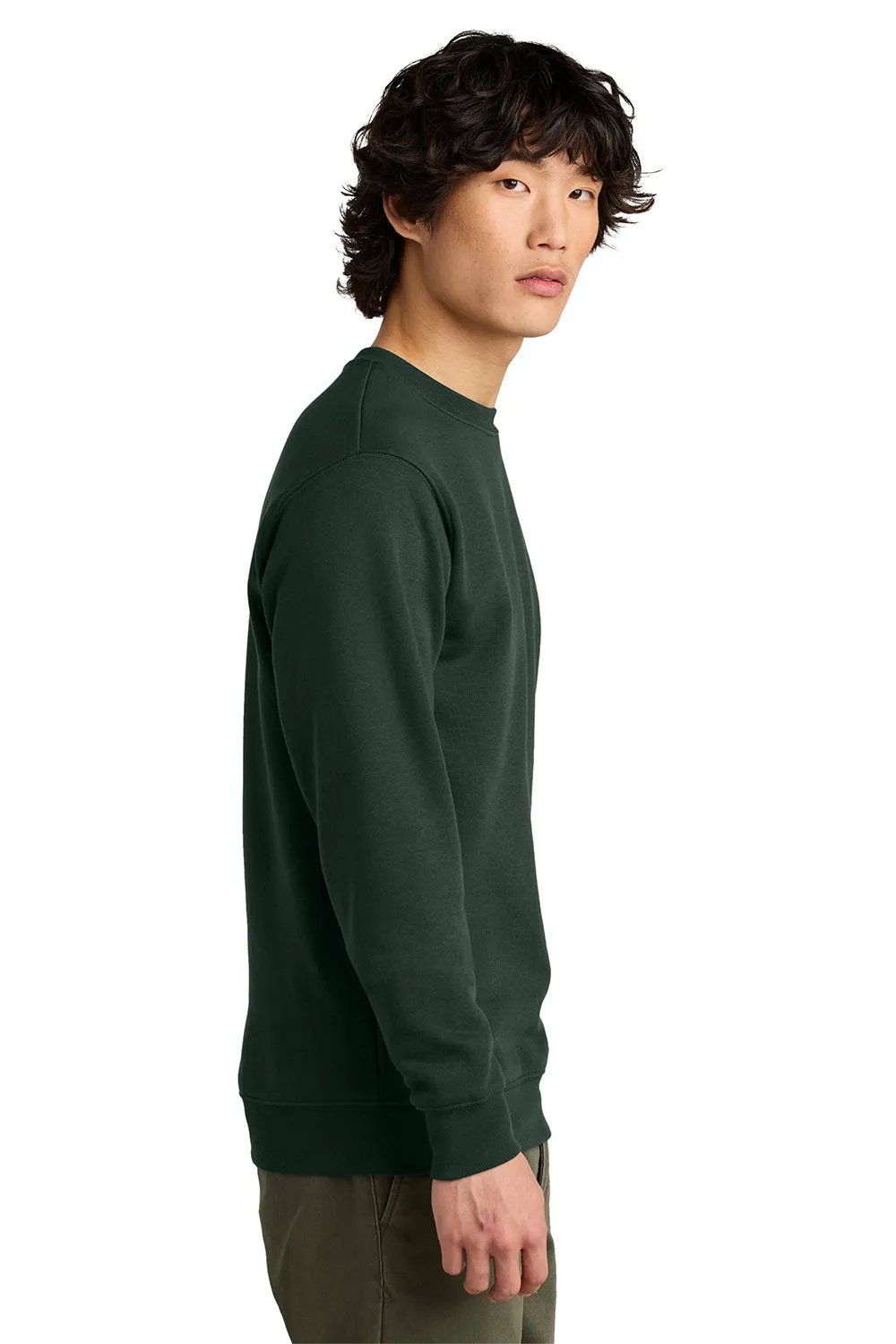 District Mens Very Important Fleece Crewneck Sweatshirt - Forest Green  Buy new Clothing District
