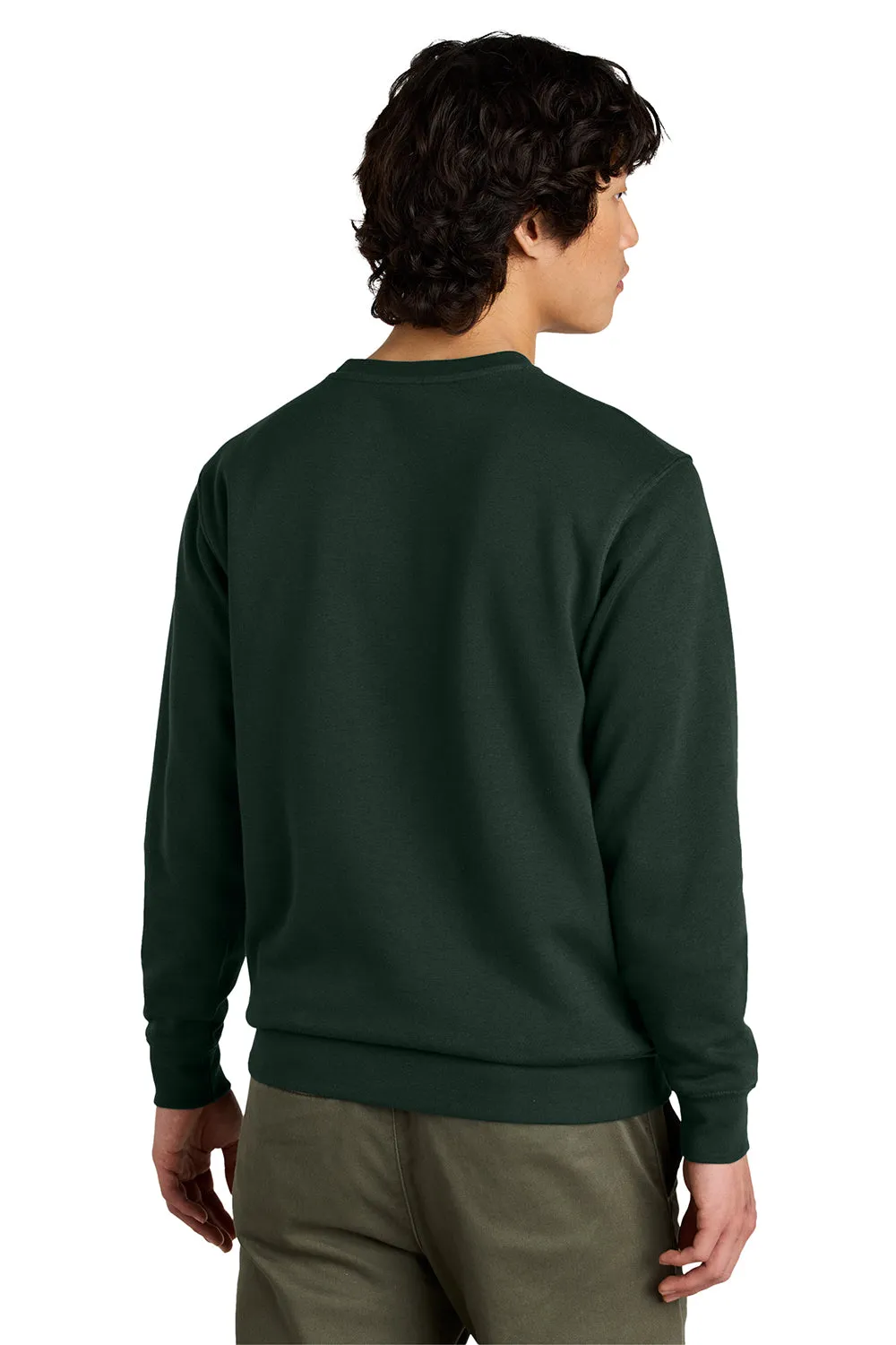 District Mens Very Important Fleece Crewneck Sweatshirt - Forest Green  Buy new Clothing District