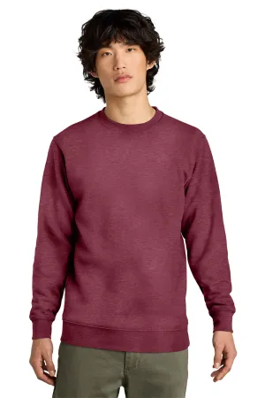 District Mens Very Important Fleece Crewneck Sweatshirt - Heather Cardinal Red  Buy new Clothing District