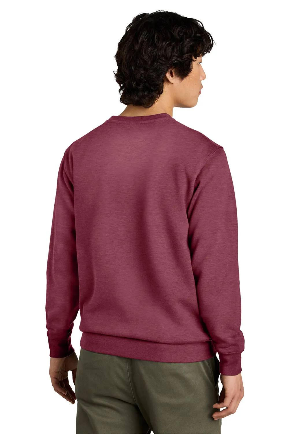 District Mens Very Important Fleece Crewneck Sweatshirt - Heather Cardinal Red  Buy new Clothing District