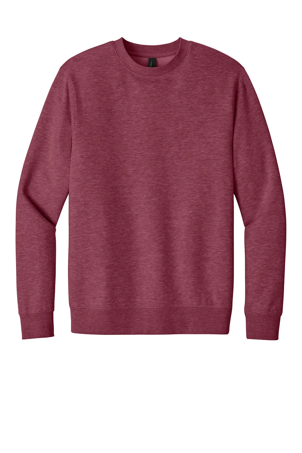District Mens Very Important Fleece Crewneck Sweatshirt - Heather Cardinal Red  Buy new Clothing District