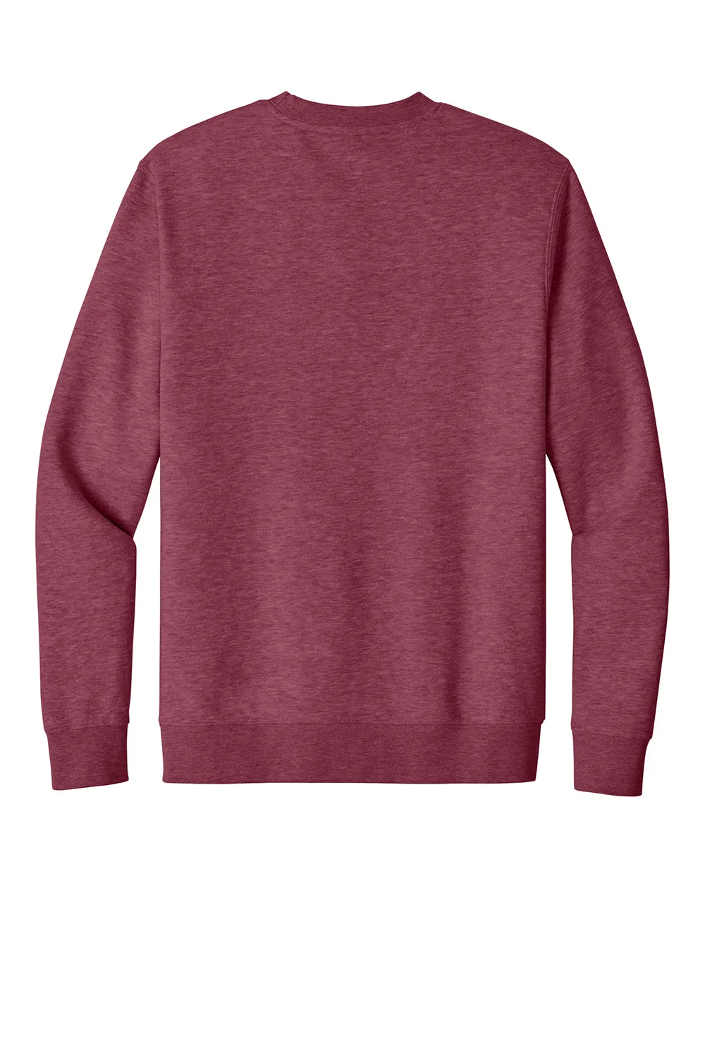 District Mens Very Important Fleece Crewneck Sweatshirt - Heather Cardinal Red  Buy new Clothing District