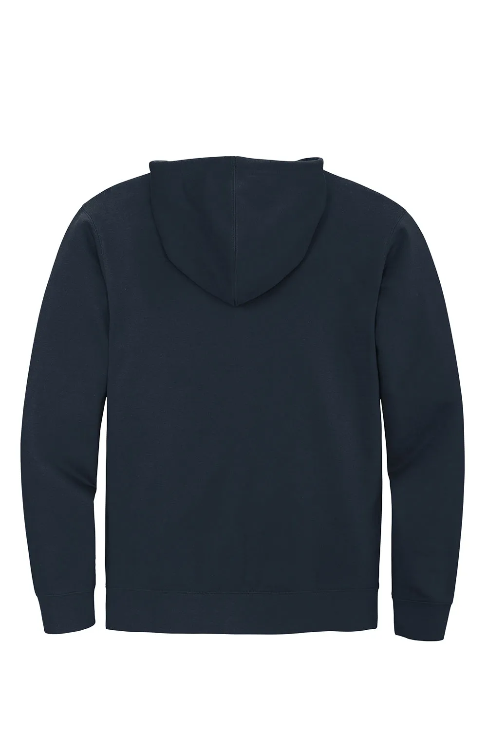 District Mens Very Important Fleece Full Zip Hooded Sweatshirt Hoodie w/ Pockets - New Navy Blue  Buy new Clothing District