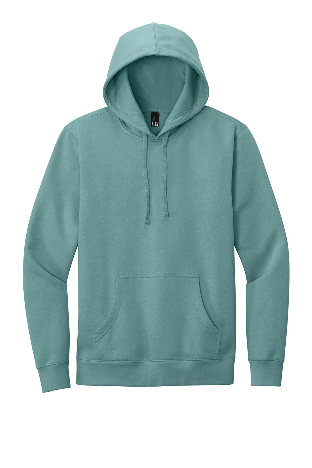 District Mens Very Important Fleece Hooded Sweatshirt Hoodie w/ Pouch Pocket - Eucalyptus Blue  Buy new Clothing District