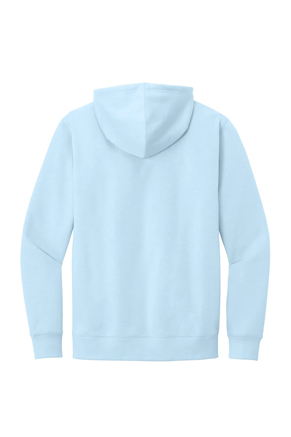 District Mens Very Important Fleece Hooded Sweatshirt Hoodie w/ Pouch Pocket - Ice Blue  Buy new Clothing District