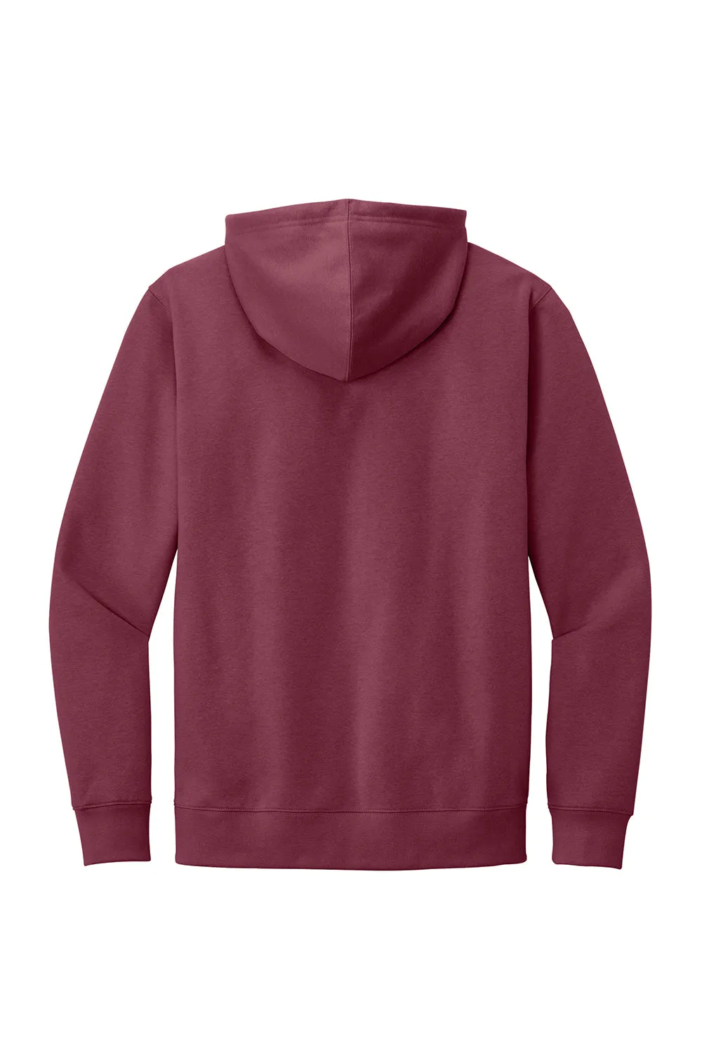 District Mens Very Important Fleece Hooded Sweatshirt Hoodie w/ Pouch Pocket - Plum Purple  Buy new Clothing District