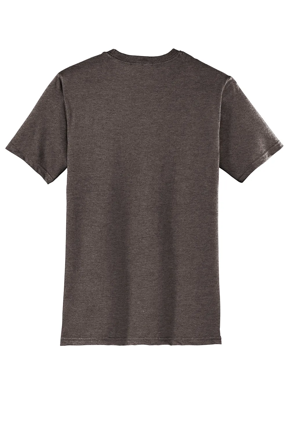 District Mens Very Important Short Sleeve Crewneck T-Shirt - Heather Brown  Buy new Clothing District