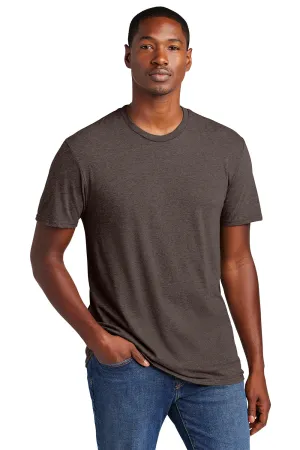District Mens Very Important Short Sleeve Crewneck T-Shirt - Heather Brown  Buy new Clothing District